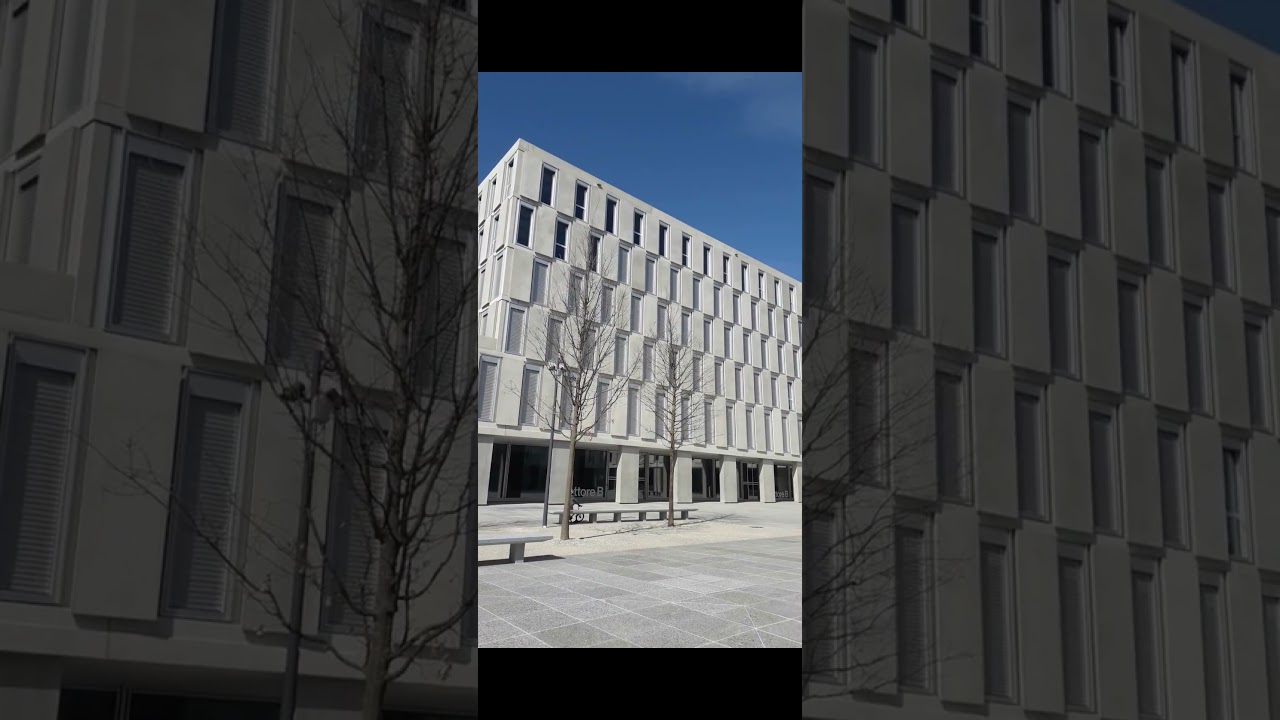 The New University (SUPSI) Building in Lugano Switzerland