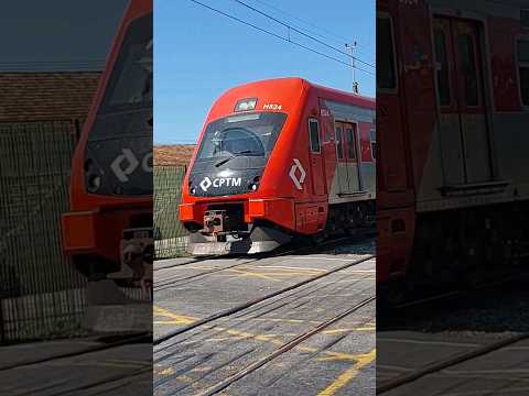 Série 8500 (H524) Partindo da Estação Rio Grande da Serra #shortvideo #ferrovia #cptm