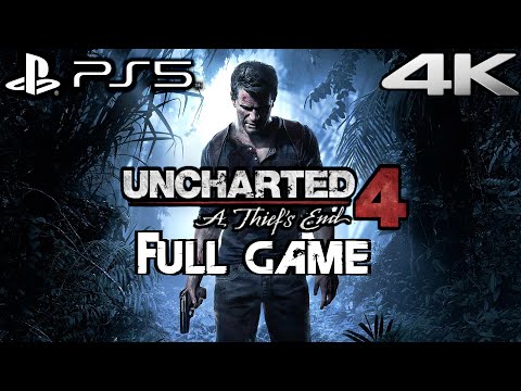 UNCHARTED 4 PS5 REMASTERED Gameplay Walkthrough FULL GAME 4K ULTRA HD