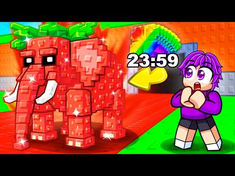 I Bought 24 HOURS of INFINITE LUCK and GOT OG STRAWBERRY ELEPHANT in Steal a Brainrot!