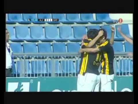 Gol de Eneko Rubio (Alaves- Barakaldo)