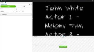 Add rolling credits to the end of your videos