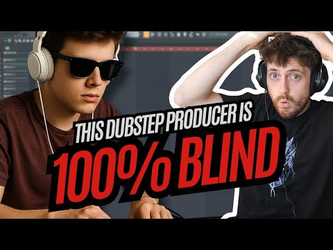 This 100% BLIND Dubstep producer is better than you