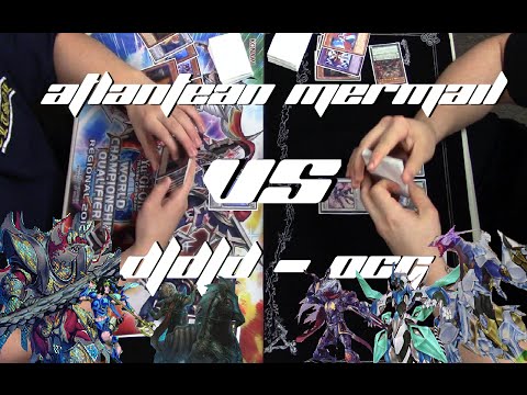 Yu-Gi-Oh Feature Match - Atlantean Mermail Vs D/D/D (OCG) - (June 2016)