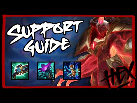 New Best Season 15 Xerath Support Guide! The SECRET to climbing as Xerath Support
