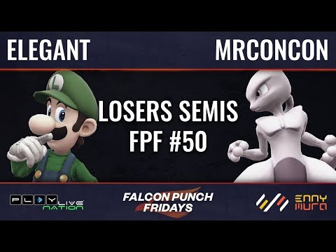 SS | MrConCon (Luigi) vs BSD | Elegant (Luigi) - Losers Semis (FPF50)