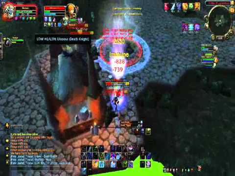 WoW 4.3 - 2v2 - Feral Druid & Frost DK vs Frost DK & Frost Mage