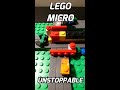 LEGO Micro Unstoppable Train Crash At The Railway Crossing