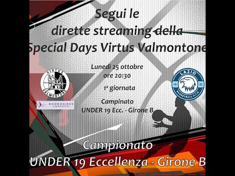 Virtus Valmontone vs Lazio Bkball ATG