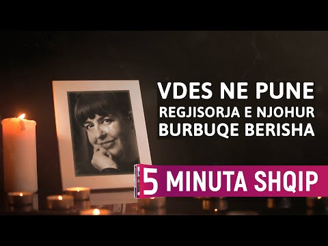 Vdess në vendin e punës regjisorja Burbuqe Berisha - Kronikë e zezë