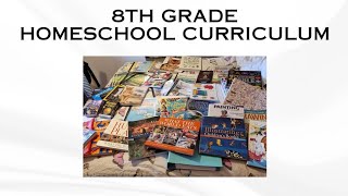 8TH GRADE HOMESCHOOL CURRICULUM PICKS 2025/2026
