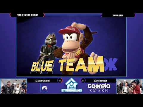 Typo @ The Lab 9/14/17 - Fatality/Shenron vs Danye/Typhoon - Smash 4 Doubles Round Robin