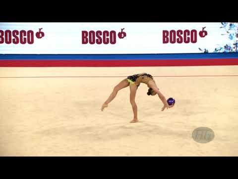 KOLOSOV Margarita (GER) - 2019 Rhythmic Junior Worlds, Moscow (RUS) - Qualifications Ball