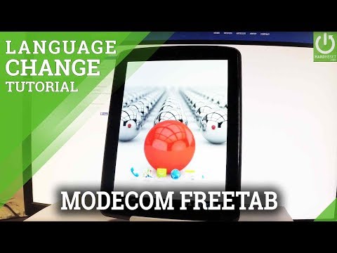 How to Change Language on MODECOM FreeTAB 8001 3G