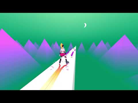 Sky Roller: Rainbow Skating Video