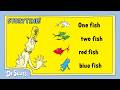 One Fish Two Fish Red Fish Blue Fish Full Episode Official Animated Read Along Dr Seuss