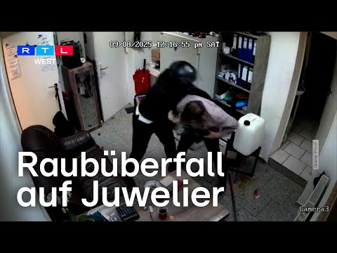 Überfall in Mönchengladbach – Juwelier kämpft um seinen Laden | RTL WEST
