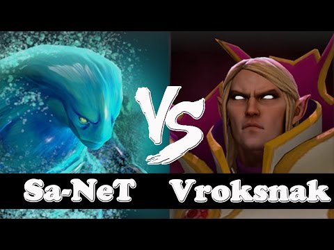 Dota 2 - Sa-NeT Plays Morphling VS Vroksnak Invoker - Ranked Match Gameplay