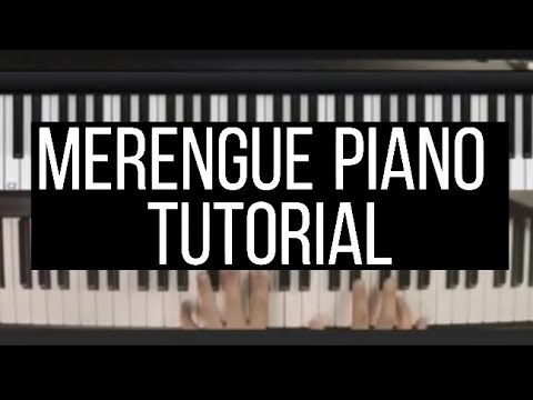 Merengue Piano Tutorial💃🎹
