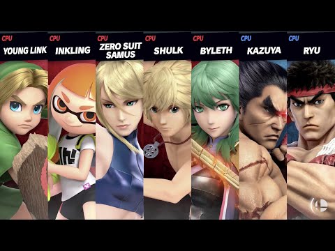 Super Smash Bros. Ultimate - Team Bare Legs vs Team Bare Feet