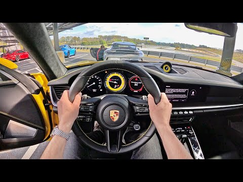 Porsche 911 Turbo S vs. GT3 - POV Comparison at Porsche Experience Center Atlanta