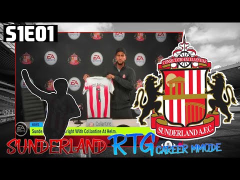 [*NEW SERIES*] SUNDERLAND!! FIFA 22 | Career Mode RTG Ep1