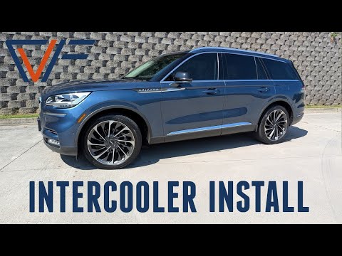 Lincoln Aviator intercooler install and performance testing!