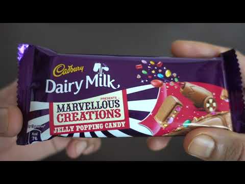 CADBURY DAIRY MILK MARVELLOUS CREATIONS JELLY POPPING CANDY