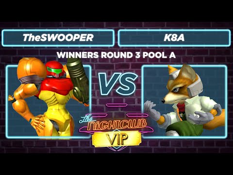 The Nightclub VIP: K8A (Fox) vs TheSWOOPER (Samus) - WR3 SSBM Pool A