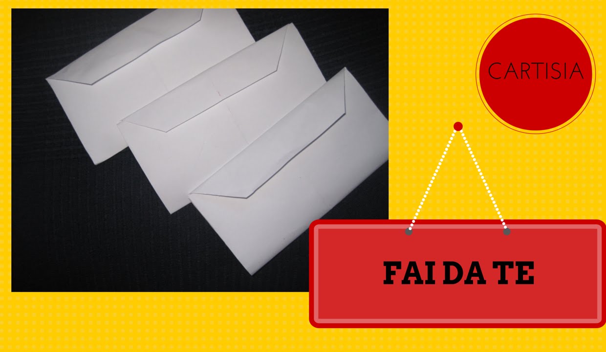 Come Creare una Busta da Lettere /How to create an envelope