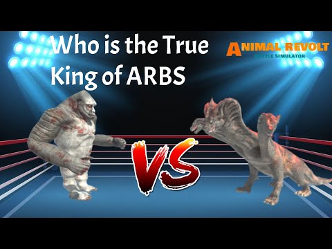 Hydra vs Goro The Giant. Who is the true king of ARBS? |Animal Revolt Battle Simulator