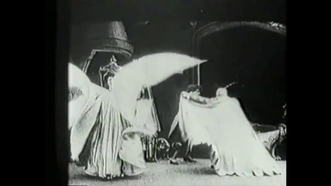Création de la serpentine (1908) Beginning of the Serpentine Dance (Pathé)