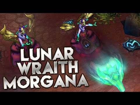 Lunar Wraith Morgana - Skin Spotlight - League of Legends LoL Morgana Skin