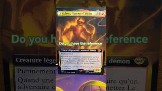 Balrog Flame of Udun #mtg #edh #universebeyond #lotr #lordoftherings #cinema #geek #tcg #tvshow