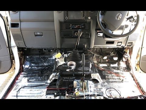 How to Install Sound Deadener - 76 Series LandCruiser - FULL VIDEO