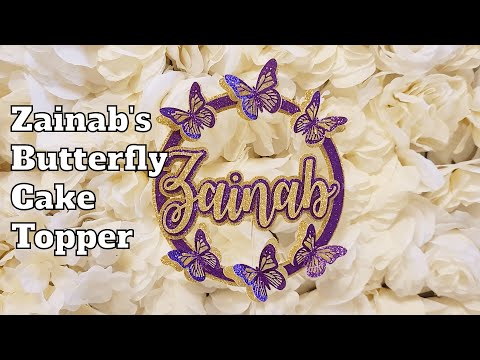 Butterfly Cake Topper