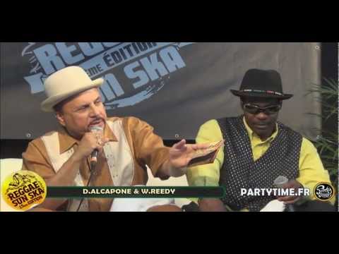 DENNIS ALCAPONE & WINSTON REEDY - Interview HD at Reggae Sun Ska 2012 by Partytime.fr