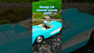 Kovový Model Bburago 1:18 - Chevrolet Corvette - (1957) - Viz Popis