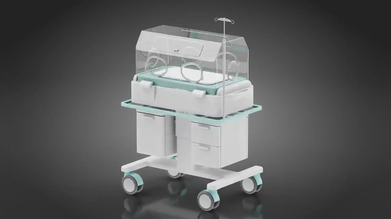 Baby Incubator 3D Model