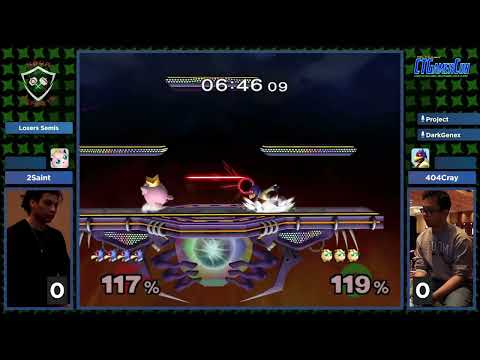 CT GamerCon 2025 SSBM - 2Saint (Jigglypuff) vs. 404Cray (Falco) - Melee LSF