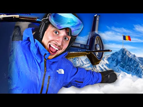 I went Helicopter Skiing in Romania