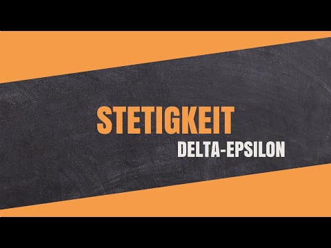 Wie zeige ich Stetigkeit einer Funktion? | Delta-Epsilon-Kriterium | Erklärung und Beispiel