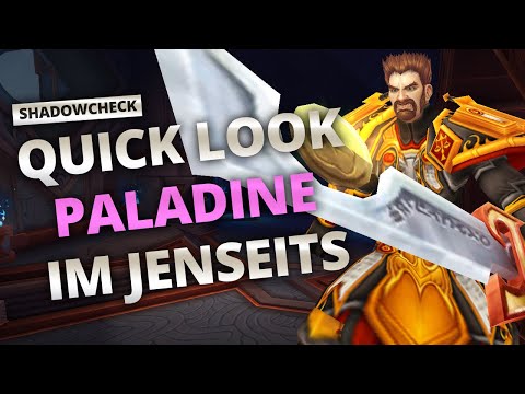 Shadowcheck - Paladine in Shadowlands, erster Überblick | World of Warcraft