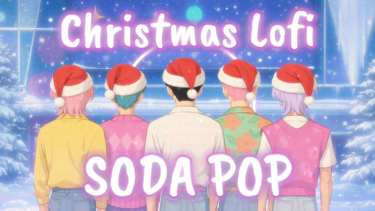 Saja Boys - Soda Pop | 3 Hour Christmas Chill Lofi to Study & Relax ❄️ (KPop Demon Hunters)