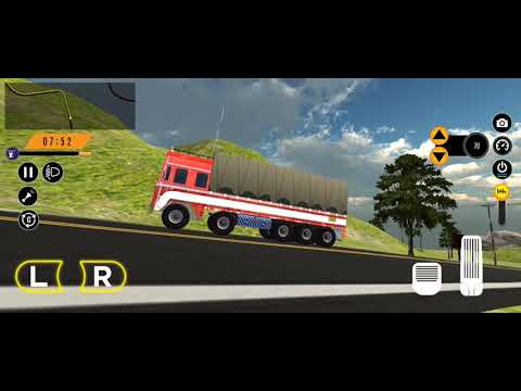indian Lorry Truck Mountain Driver - Heavy Cargo Off-road Truck Driver  - Android Game Play