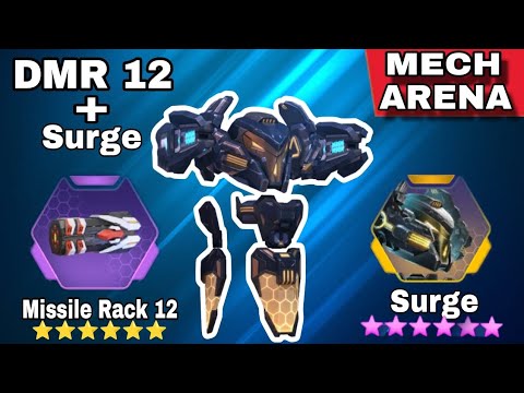 Surge vs World. Is Surge with Missile Rack 12 the Best Combo? | Mech Arena Mayer