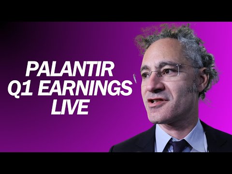 PALANTIR Q1 2024 EARNINGS LIVE | Alex Karp Speaks