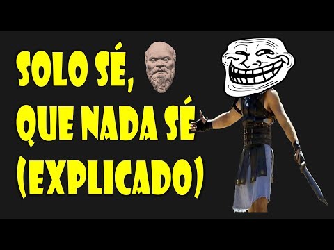 I only know that I know nothing (explained) - Explain the phrase to me - Socrates