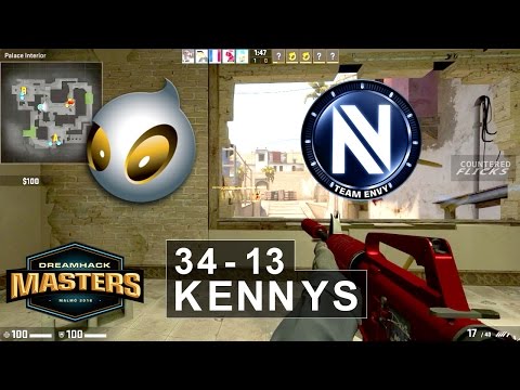 kennyS POV 34-13 vs. dignitas (DreamHack Masters Malmö 2016)