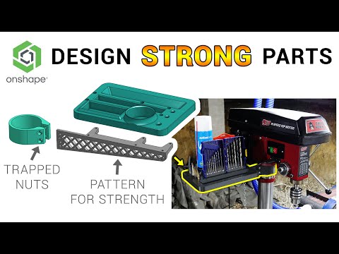 Designing STRONG parts: tips and tricks - 3D design for 3D printing pt5